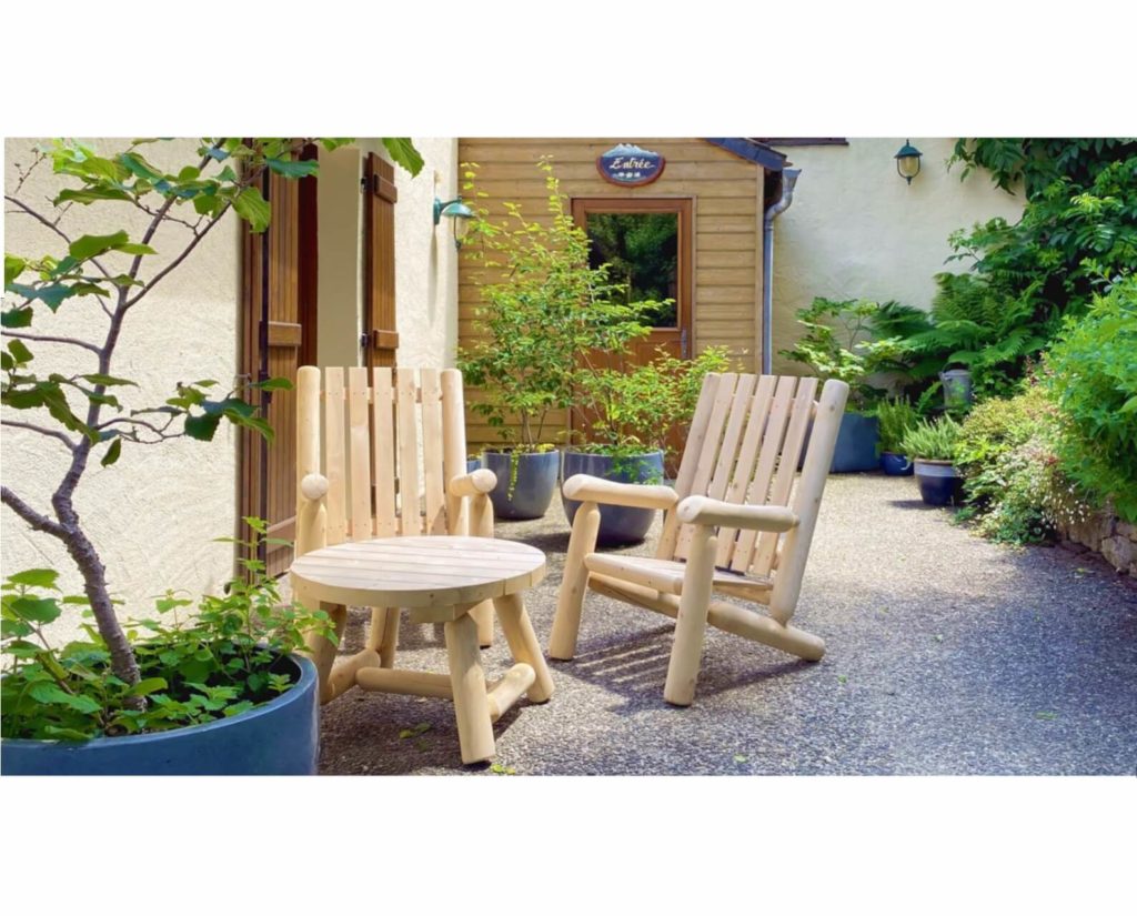 B4AKD – fauteuil de jardin – dossier haut – grange aux marmottes siteT